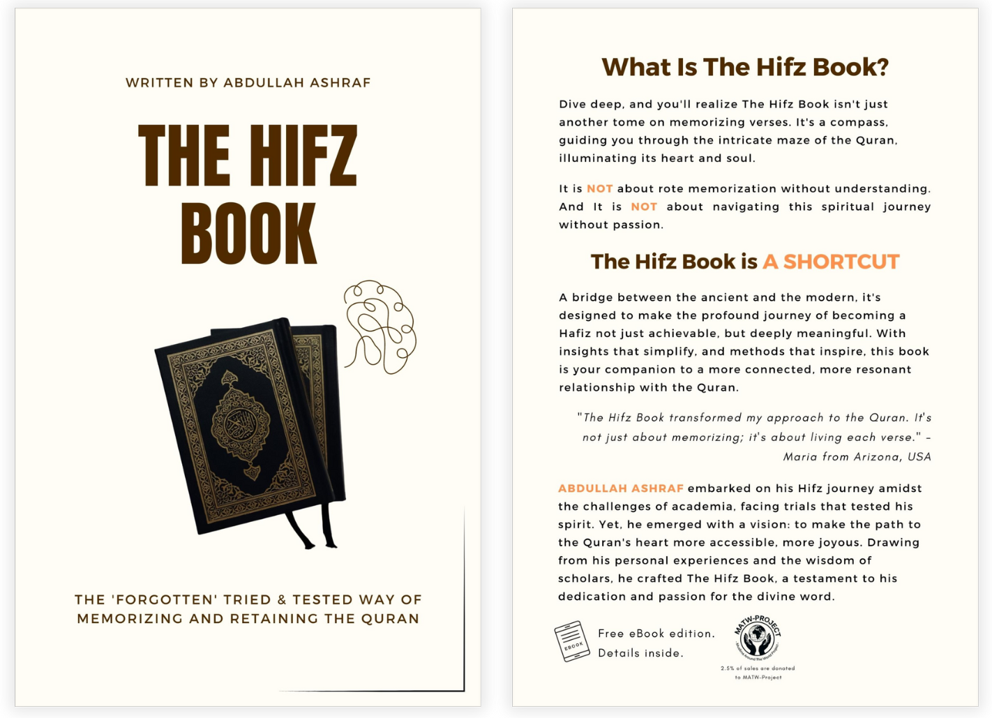 The Hifz Book